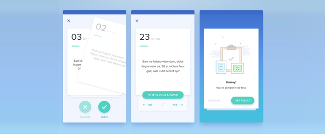 卡片式设计应用场景