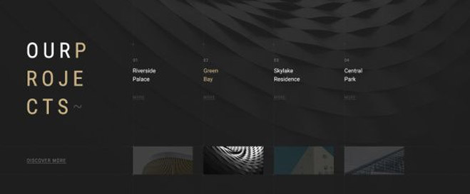 深色系页面设计需要注意点