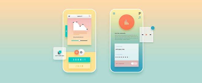 UI设计中渐变的配色应用
