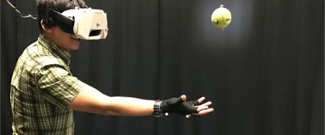 迪士尼做到了虚拟现实与实体物体互动