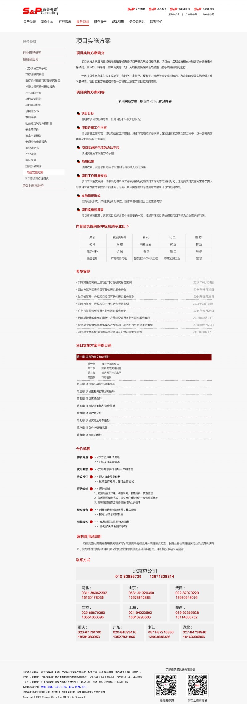 尚普咨询-网站效果图